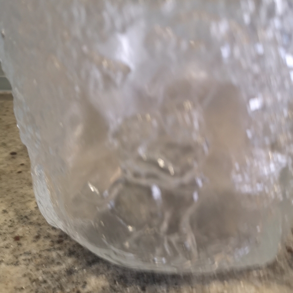 Sweden Kosta Boda Rhapsody  ''Dancing Couple'' Handmade Glass Bowl/Ice Bucket 5" - Picture 4 of 12